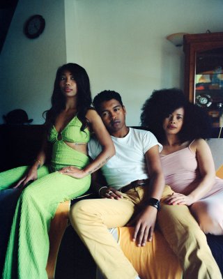 Dïane, Mahenina and Belly, Antananarivo, Madagascar
