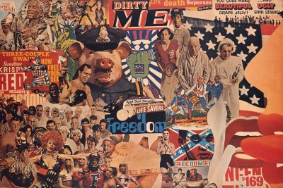 Collage for the film Mister Freedom